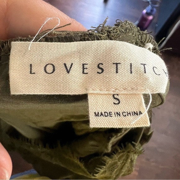 Lovestitch Elegant Olive Green Lace Maxi Dress - Picture 9 of 11